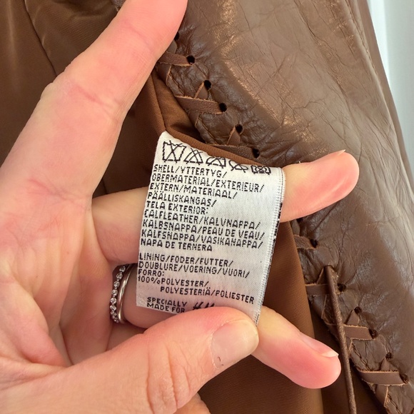 Hennes Vintage Calfleather Jacket - Picture 2 of 3